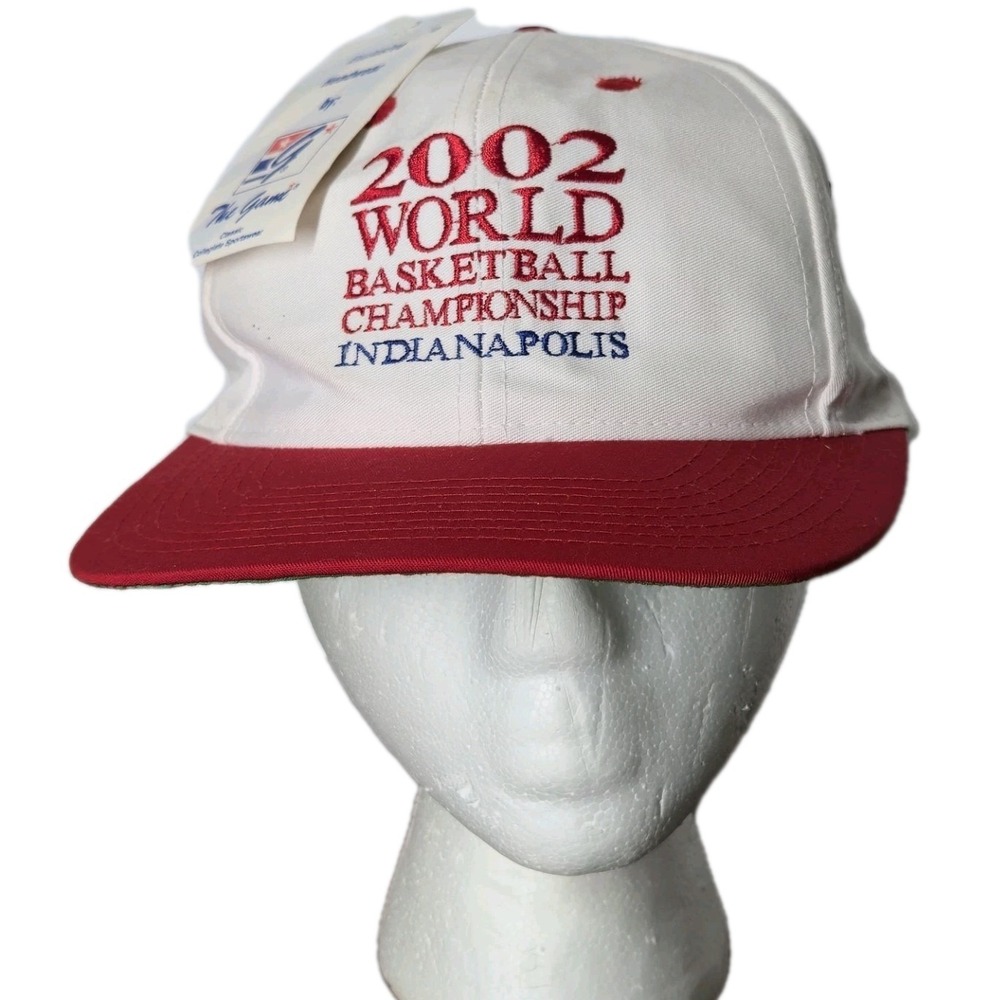 Vintage The Game NCAA 2002 World Basketball Championship Cap Snapback